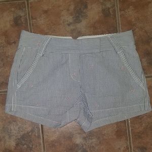 J. Crew Searsucker shorts.